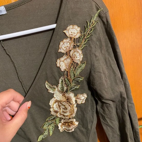 Charlotte Russe long sleeve bodysuit size XL - Picture 4 of 7